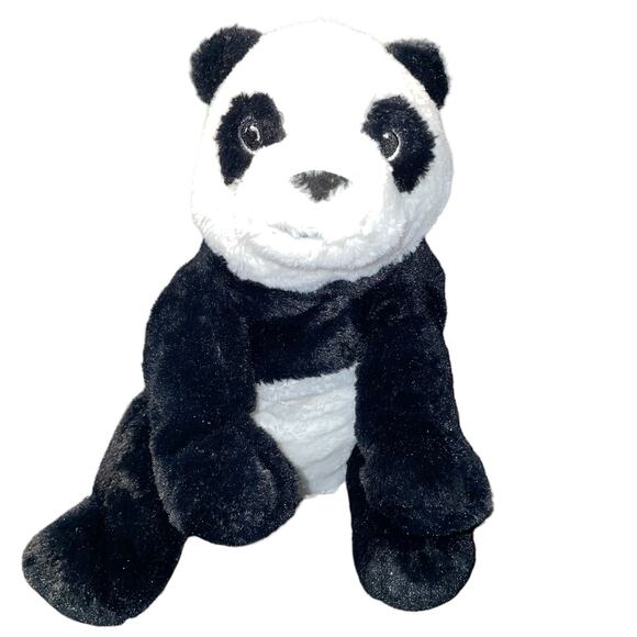 IKEA Kramig Panda Bear Stuffed Animal Plush Nursery Decor Baby Shower Gift 14” - Picture 9 of 10